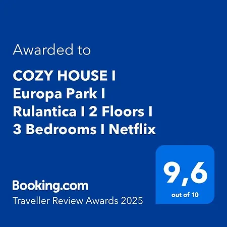 Cozy House I Europa Park I Rulantica I 2 Floors I 3 Bedrooms I Netflix